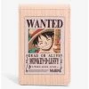Television One Piece Monkey D. Luffy Wanted Poster Bifold Wallet - BoxLunch Exclusive