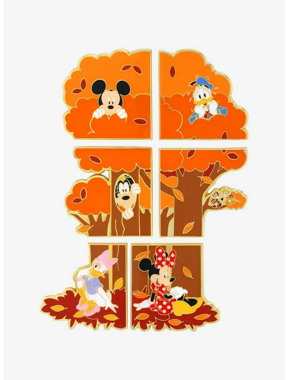 Television Loungefly Disney Mickey Mouse & Friends Character Tree Blind Box Enamel Pin - BoxLunch Exclusive