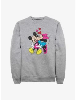Television Disney Mickey Mouse Minnie Love Sweatshirt