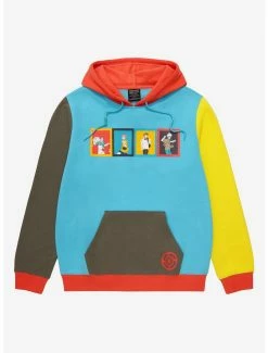 Television Jujutsu Kaisen End Credits Color Block Hoodie - BoxLunch Exclusive