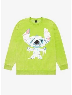 Tie-Dye Our Universe Disney Lilo & Stitch Mummy Stitch Crewneck - BoxLunch Exclusive