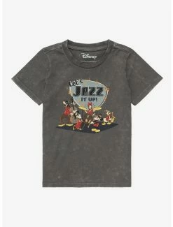 Television Our Universe Disney Mickey And Friends Jazz It Up Toddler T-Shirt - BoxLunch Exclusive