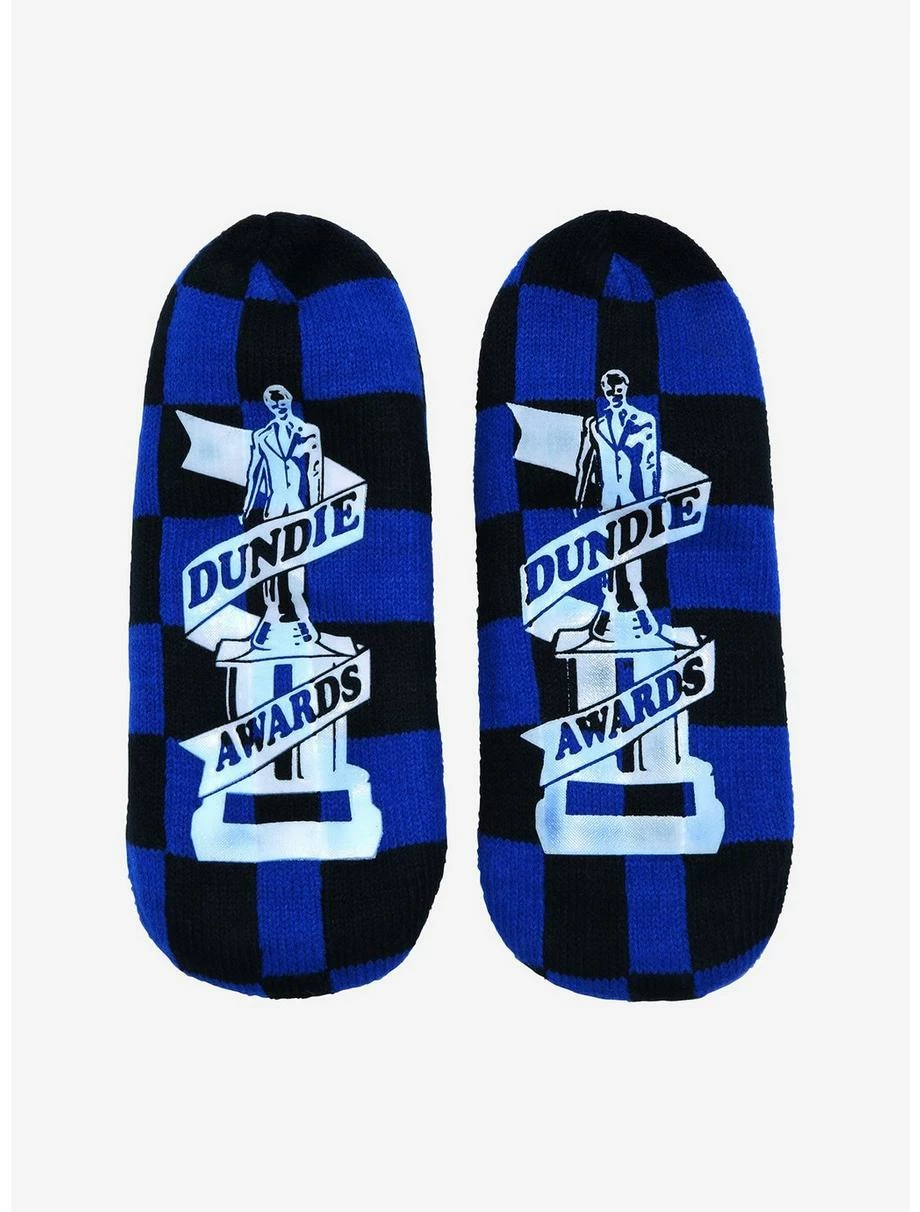Television The Office Dunder Mifflin Logo Slipper Socks - BoxLunch Exclusive - Image 3