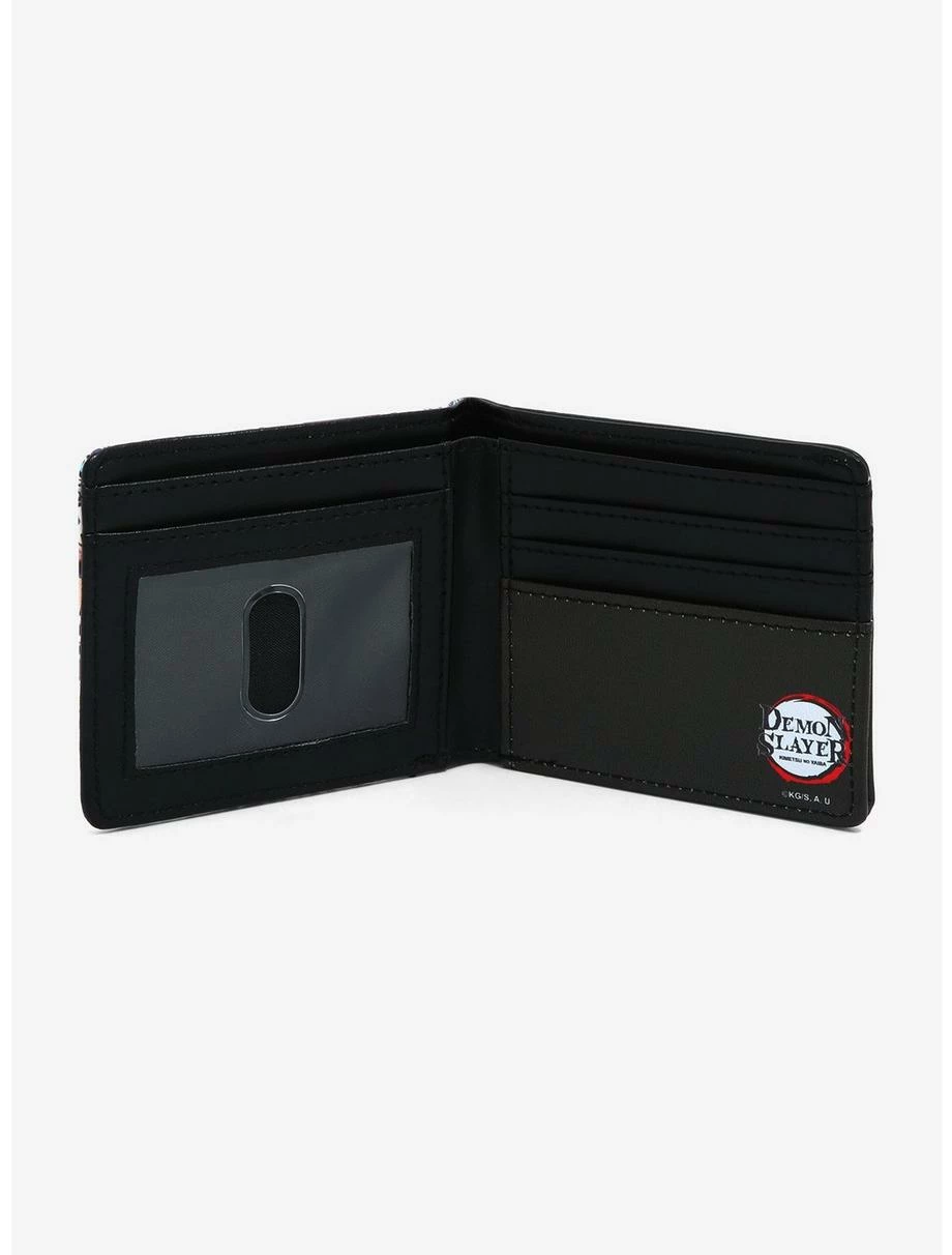 Television Demon Slayer: Kimetsu No Yaiba Tanjiro Kamado Water Breathing Bifold Wallet - BoxLunch Exclusive - Image 3