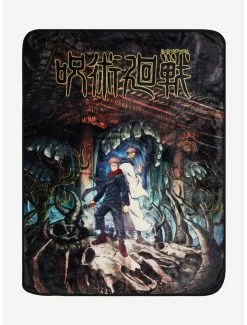 Television Jujutsu Kaisen Yuji & Sukuna Poster Portrait Throw