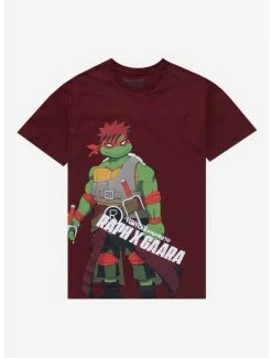 Television Teenage Mutant Ninja Turtles X Naruto Raphael As Gaara T-Shirt - BoxLunch Exclusive