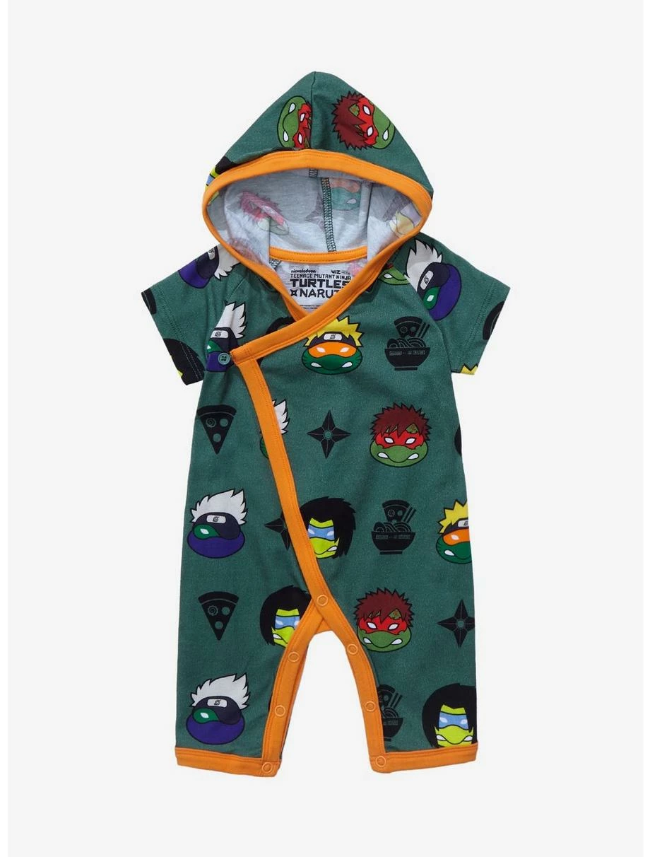 Television Teenage Mutant Ninja Turtles X Naruto Infant One-Piece - BoxLunch Exclusive