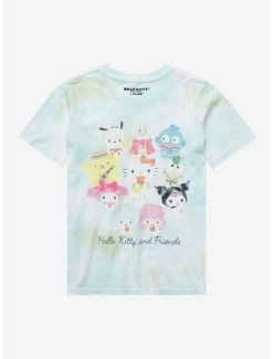 Television Sanrio Hello Kitty And Friends Fruits Tie-Dye Youth T-Shirt - BoxLunch Exclusive