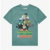 Television Teenage Mutant Ninja Turtles X Naruto Group Shot T-Shirt - BoxLunch Exclusive