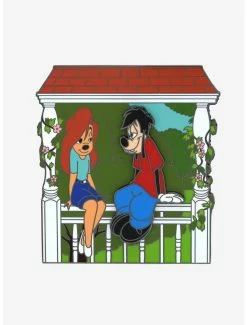 Television Loungefly Disney A Goofy Movie Max & Roxanne Limited Edition Enamel Pin - BoxLunch Exclusive