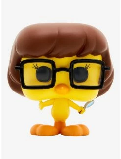 Television Funko Pop! Animation Warner Bros. 100 Tweety Bird As Velma Dinkley Vinyl Figure