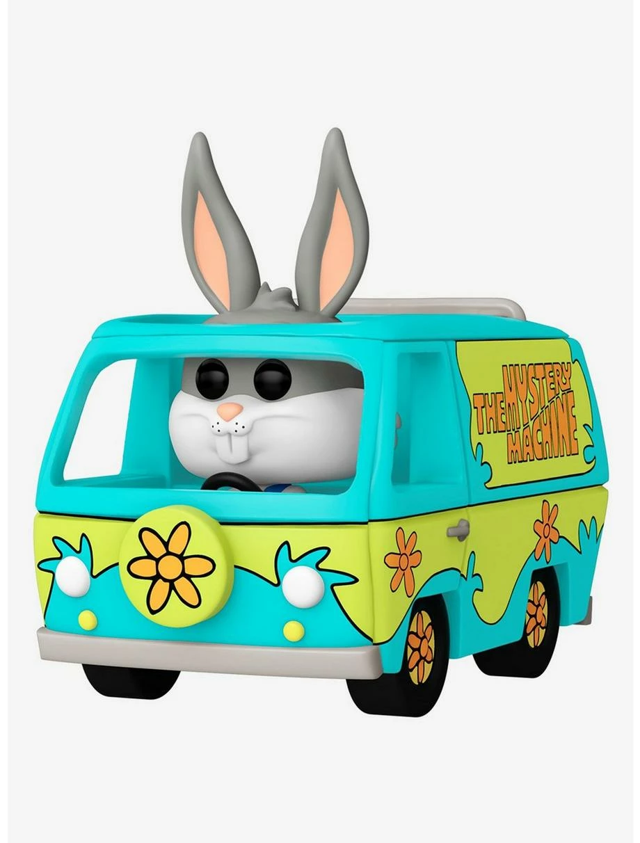 Television Funko Pop! Rides Warner Bros. 100 Mystery Machine With Bugs Bunny Vinyl Figure