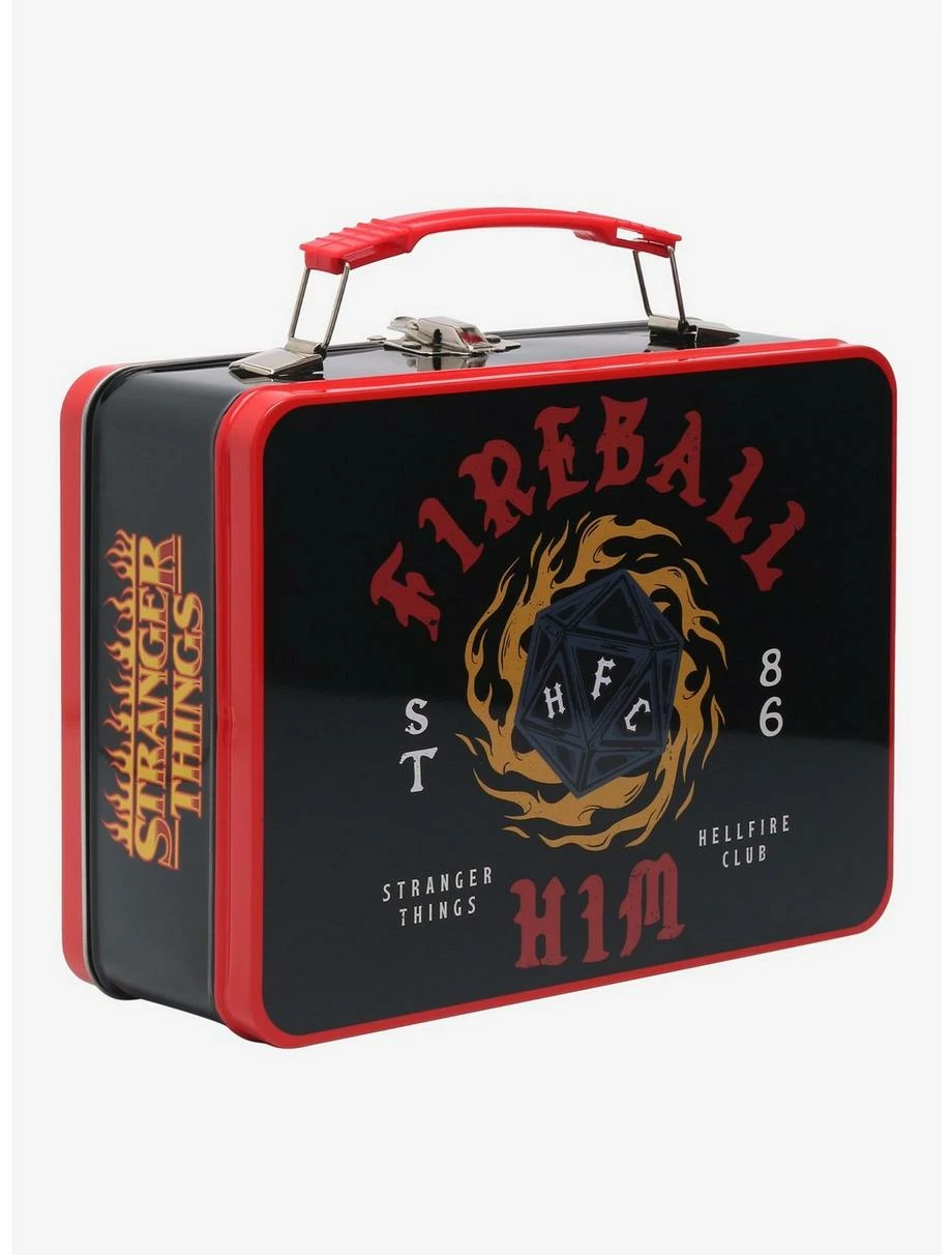 Television Stranger Things Hellfire Club Tin Lunch Box - Image 2