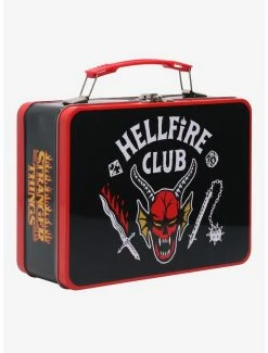 Television Stranger Things Hellfire Club Tin Lunch Box
