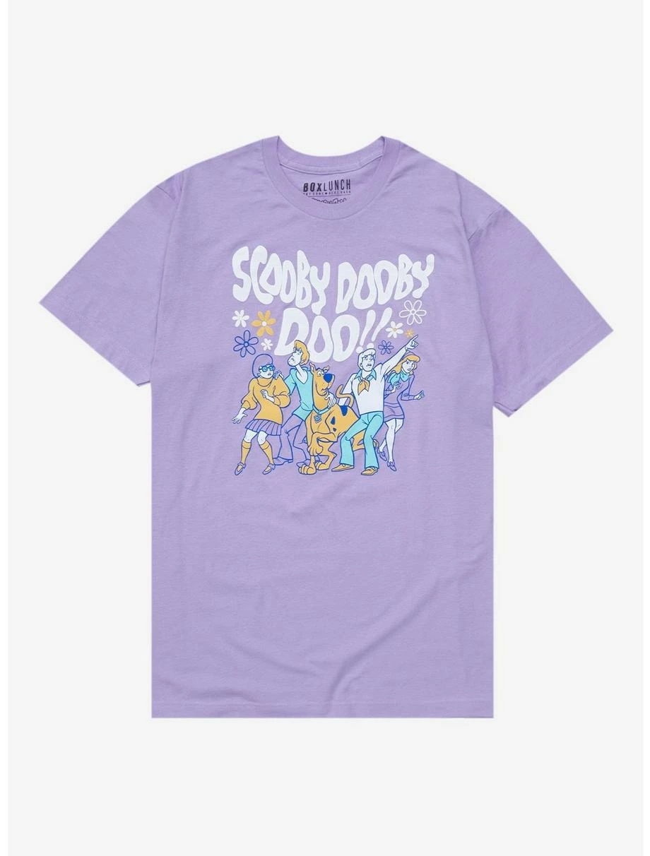 Television Scooby-Doo Pastel Group Portrait Women's T-Shirt - BoxLunch Exclusive