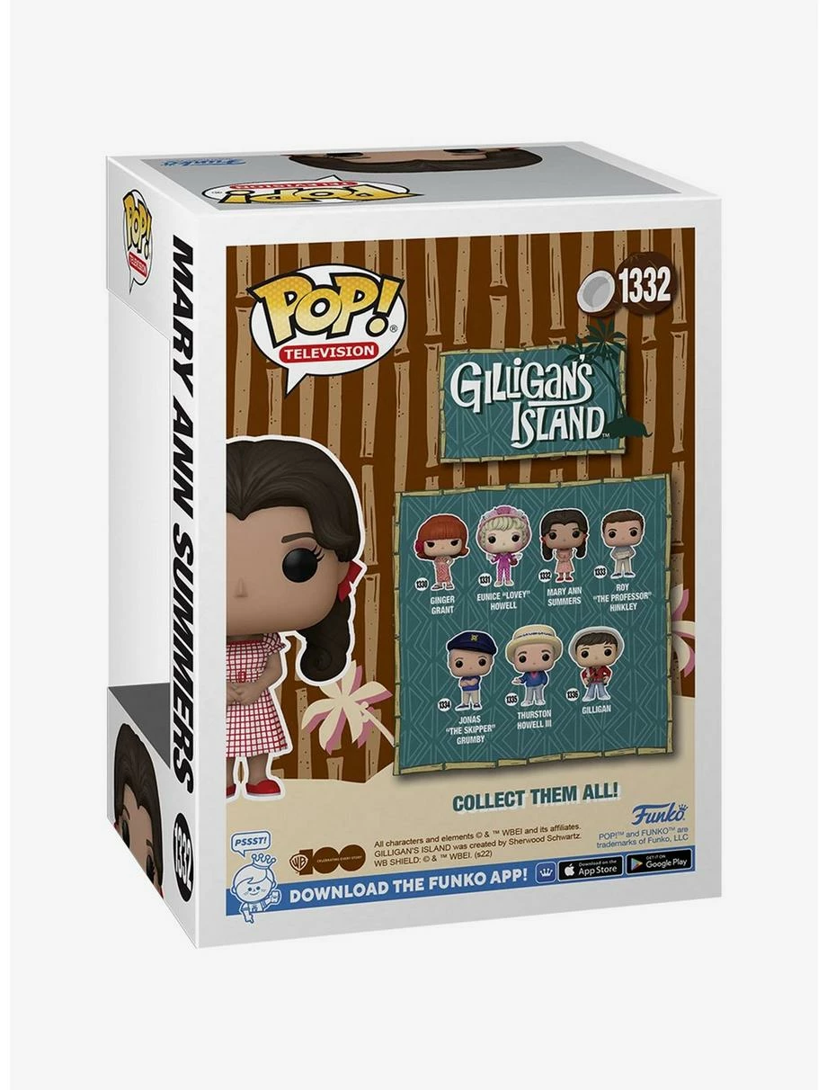 Funko Pop! Television Gilligan’s Island Mary Anne Vinyl Figure - Image 3