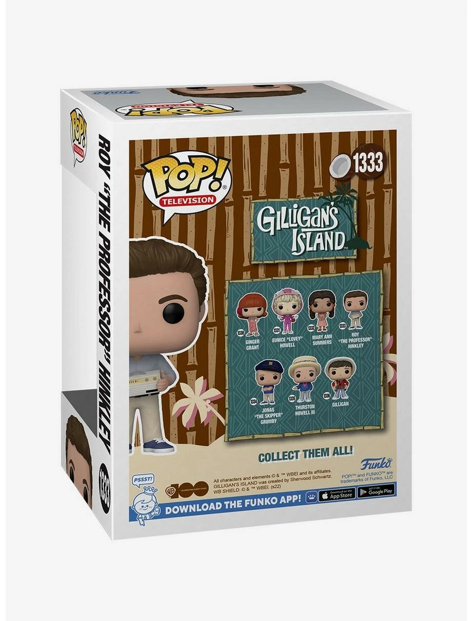 Funko Pop! Television Gilligan's Island Roy "The Professor" Hinkley Vinyl Figure - Image 3