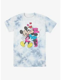 Television Disney Mickey Mouse And Minnie Love Tie-Dye T-Shirt